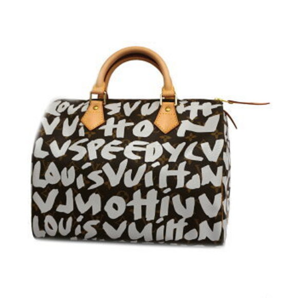 Louis Vuitton Monogram Graffiti Speedy Handbag - Picture 1 of 11